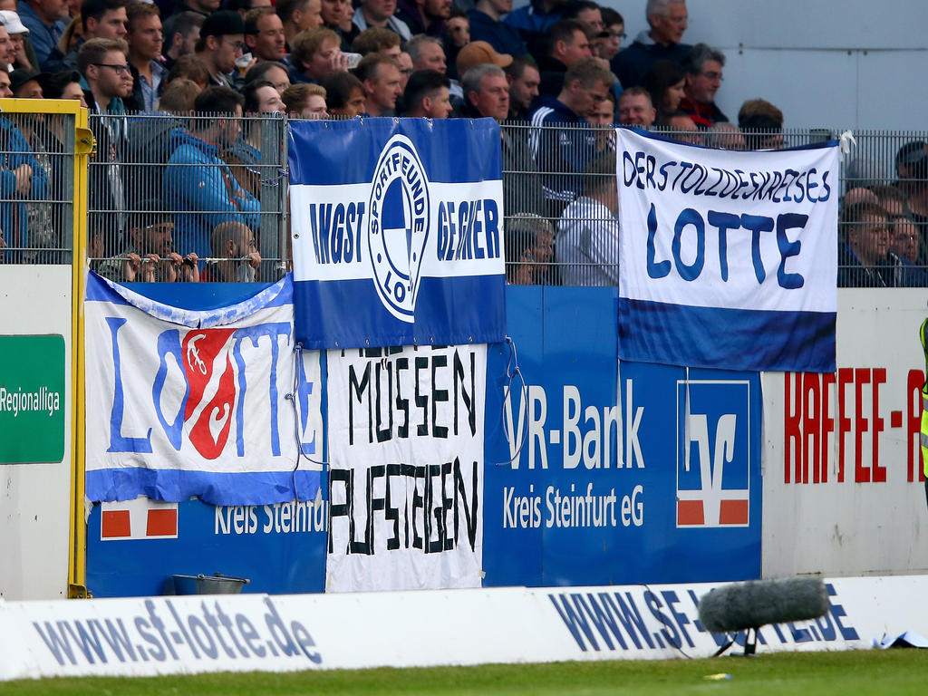 Die Fans von Lotte freuen sich auf den VfL Osnabrück