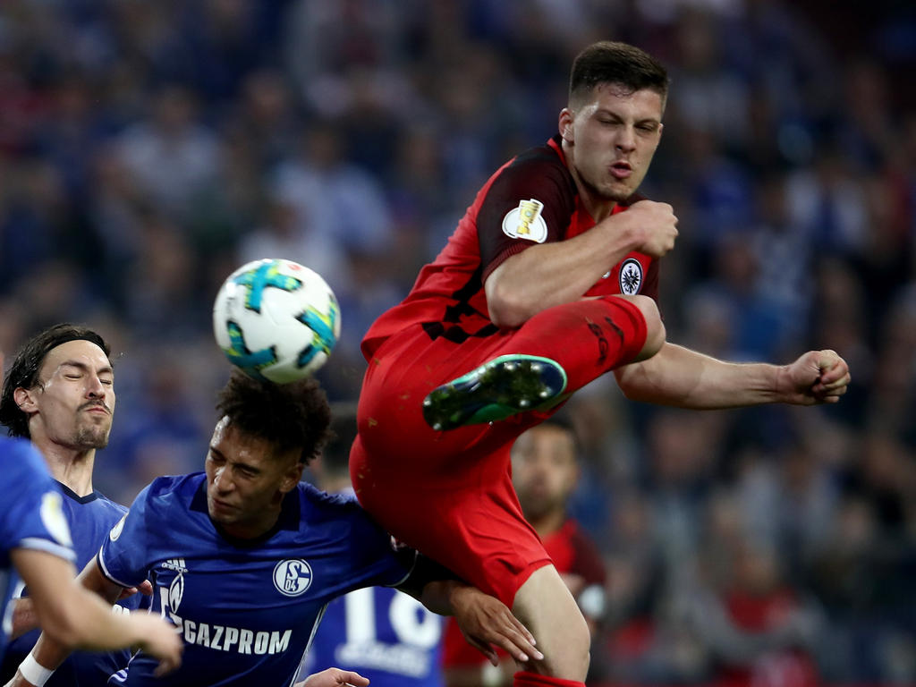 Frankfurts Luka Jovic war der Matchwinner auf Schalke