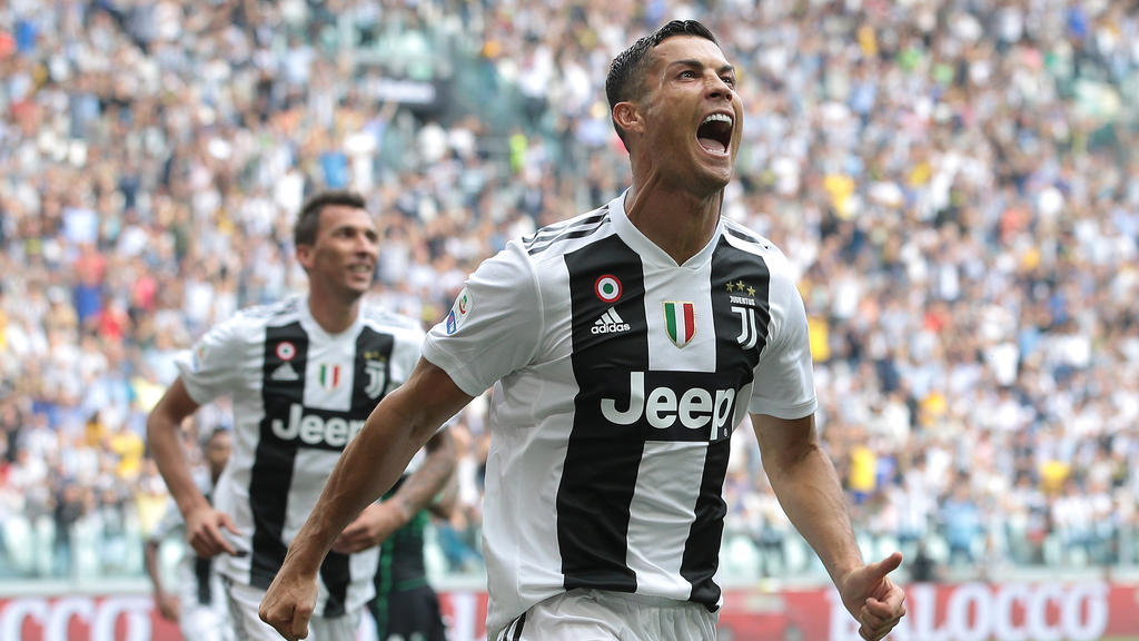 Cristiano Ronaldo wechselte im Sommer von Real Madrid zu Juventus