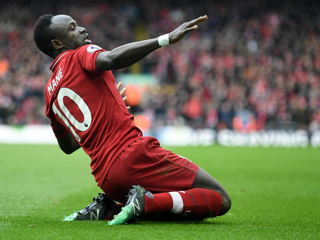 Der ehemalige Salzburger Sadio Mané hat auch wieder angeschrieben Der ehemalige Salzburger Sadio Mané hat auch wieder angeschrieben