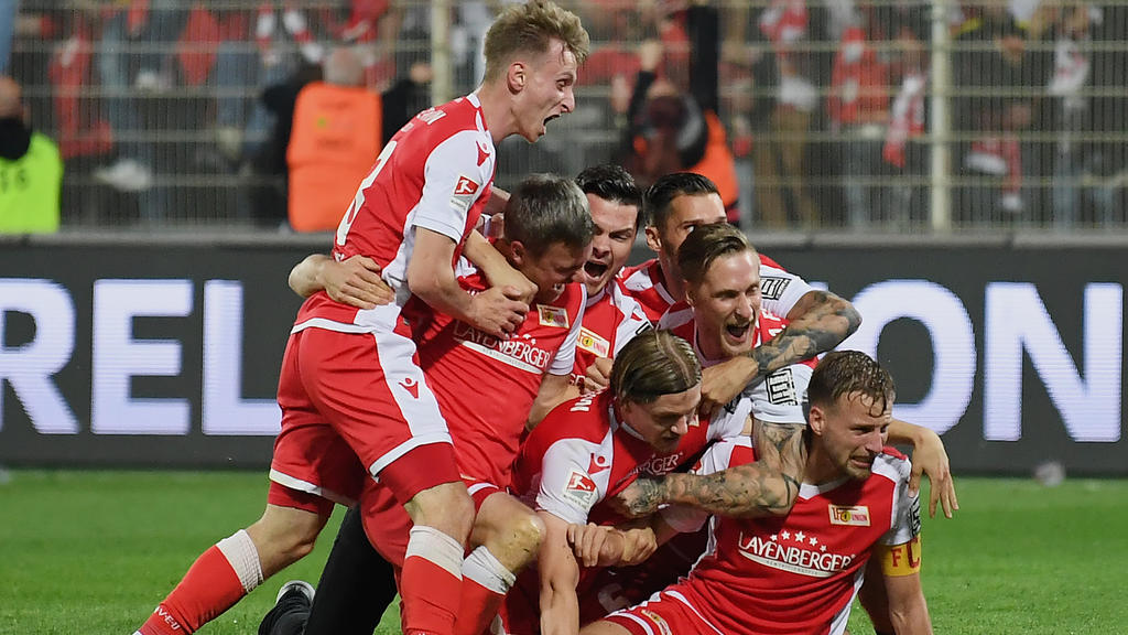 Union Berlin reichte ein torloses Remis zum ersten Aufstieg in die Bundesliga überhaupt