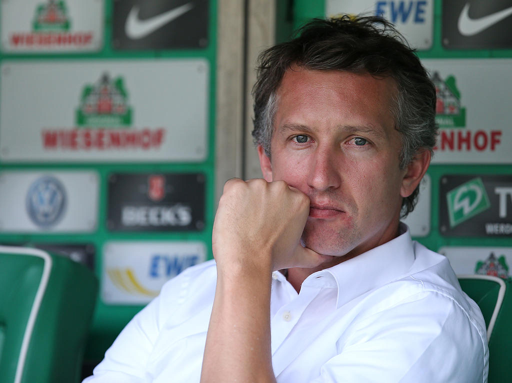 Werder-Geschäftsführer Baumann hat sich zur Verlängerung mit Coach Nouri geäußert