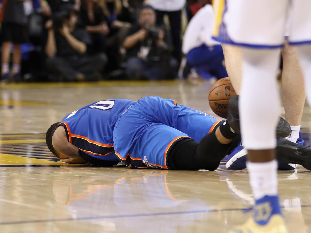 Westbrook musste am eigenen Leib erfahren, dass Zaza Pachulia nicht immer fair spielt