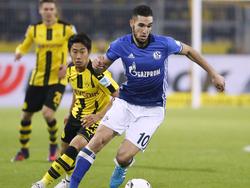 Nabil Bentaleb (vorn) bezeichnet sich selbst als Vollblut-Schalker