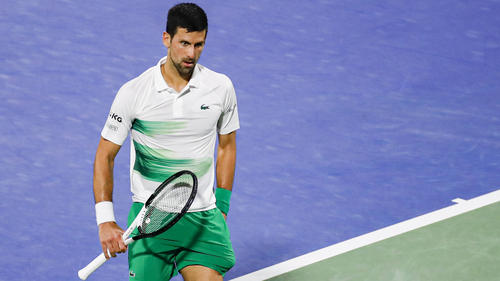 Tennisprofi Novak Djokovic ist bislang nicht gegen Corona geimpft