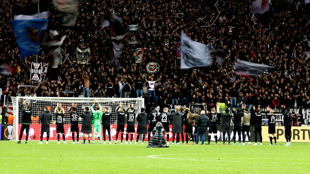 Eintracht Frankfurt erkämpfte in der Europa League ein Remis gegen den FC Barcelona