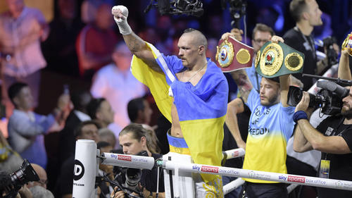 Ein Box-Gipfel zwischen Oleksandr Usyk und Tyson Fury liegt wieder auf dem Tisch