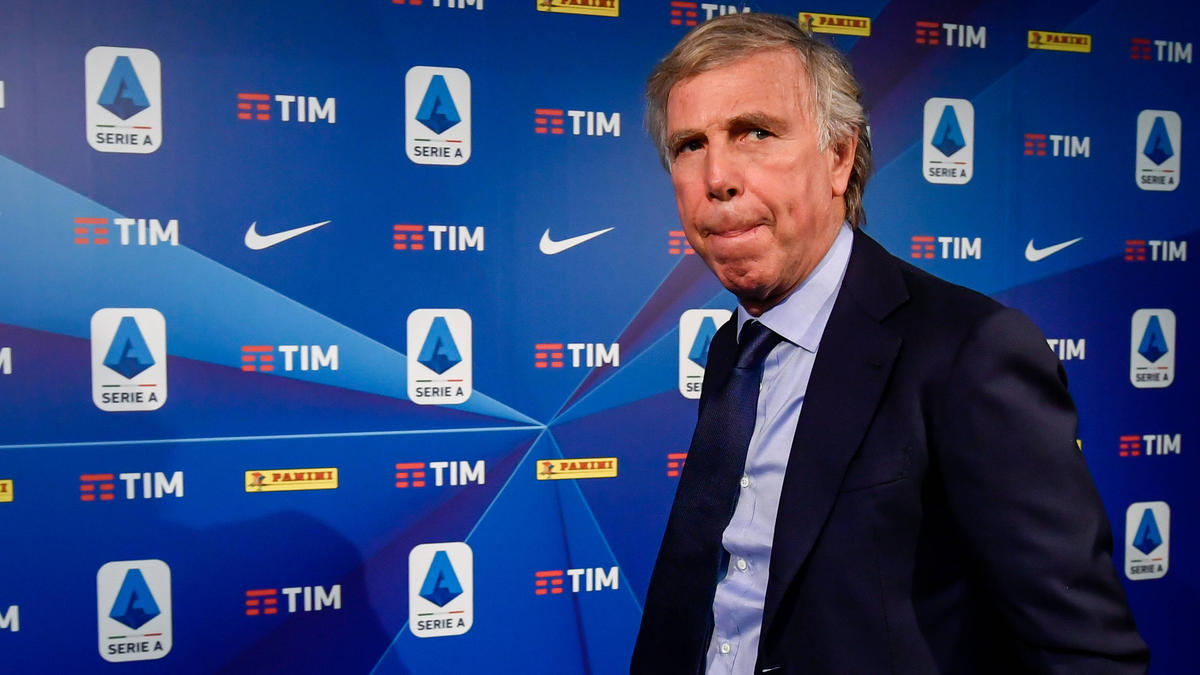 Enrico Preziosi will sich nach 35 Jahren vom CFC Genua 1893 trennen Enrico Preziosi will sich nach 35 Jahren vom CFC Genua 1893 trennen