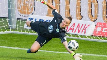 Stand nach ihrer Elternzeit wieder im Tor beim VfL Wolfsburg: Almuth Schult