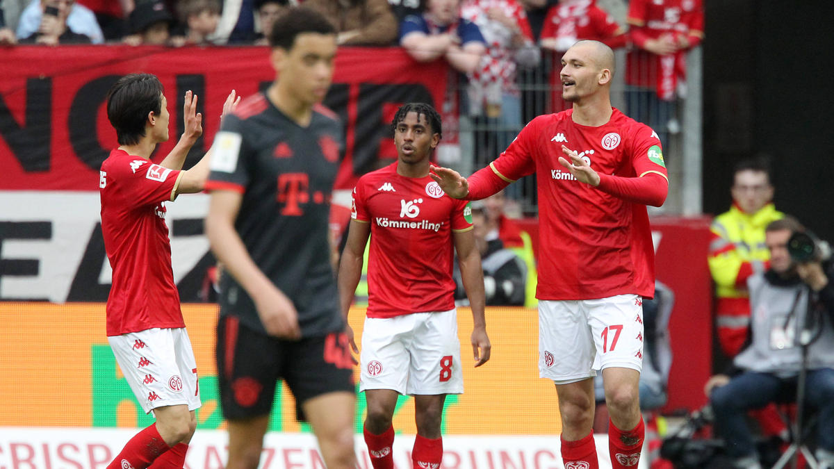 Mainz gegen Bayern