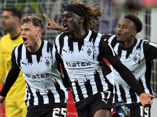 Borussia Mönchengladbach gewann 1:0 gegen den VfL Wolfsburg