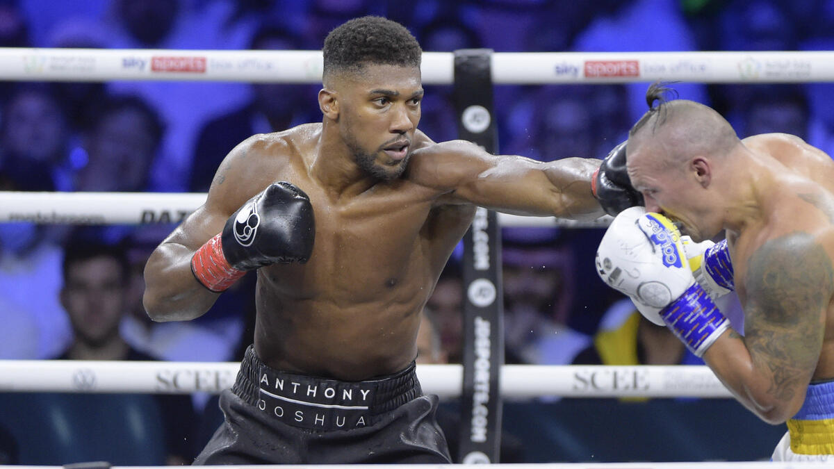 Anthony Joshua will seine an Oleksandr Usyk verlorenen WM-Gürtel zurückerobern