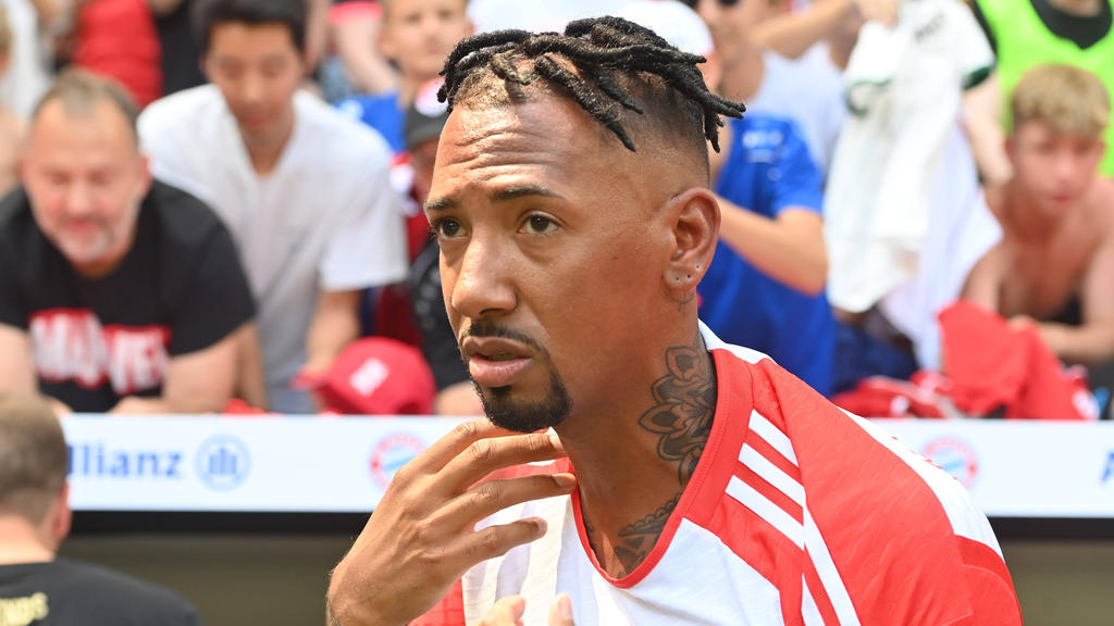 Jérôme Boateng im Trikot des FC Bayern Jérôme Boateng im Trikot des FC Bayern