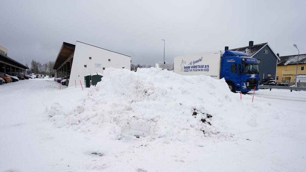 Viel Schnee in Bodø Viel Schnee in Bodø