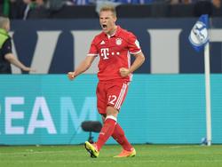 Joshua Kimmich erzielte gegen Schalke seinen ersten Bundesligatreffer