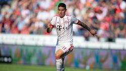 Bayern München besitzt eine Option James Rodríguez für 42 Millionen Euro fest zu verpflichten