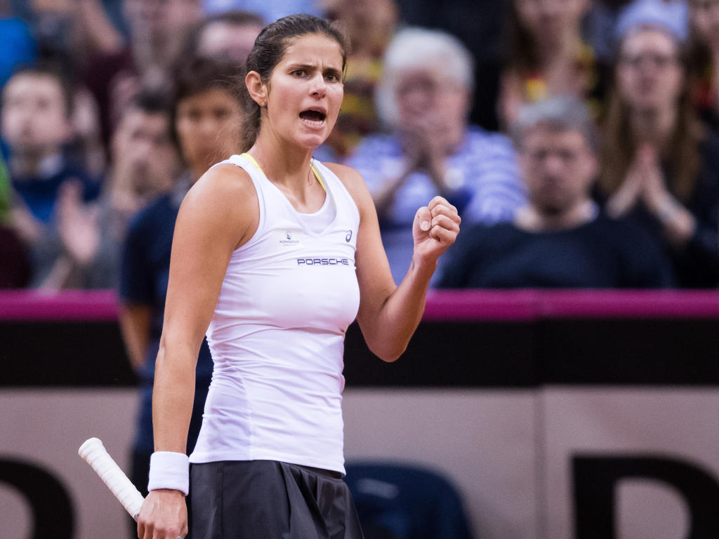 In Washington auf Kurs: Julia Görges