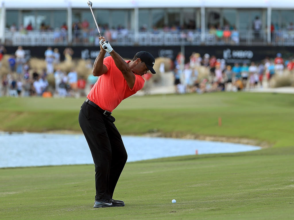 Hat seinen Coach entlassen. Tiger Woods Hat seinen Coach entlassen. Tiger Woods