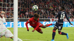 Kingsley Coman erzielte den Führungstreffer für den FC Bayern