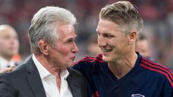 Holten mit dem FC Bayern das Triple: Jupp Heynckes (l.) und Bastian Schweinsteiger