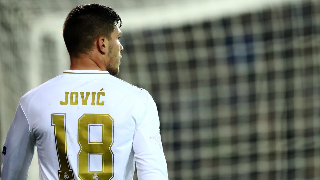 Luka Jovic hat bei Real Madrid bislang enttäuscht