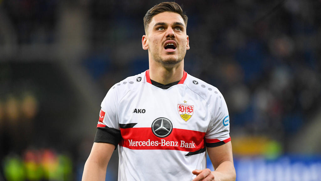 Konstantinos Mavropanos tat sich beim VfB zuletzt als Unglücksrabe hervor Konstantinos Mavropanos tat sich beim VfB zuletzt als Unglücksrabe hervor