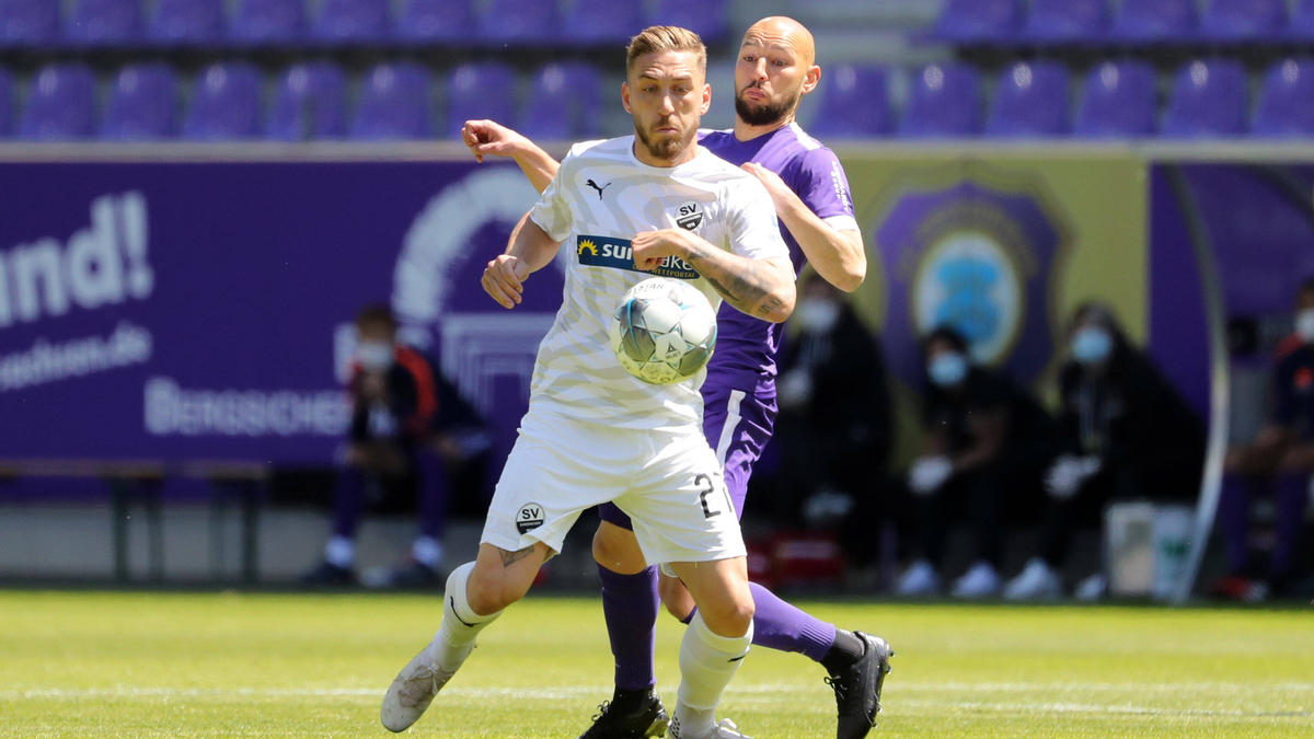 Sandhausen unterlag Erzgebirge Aue Sandhausen unterlag Erzgebirge Aue