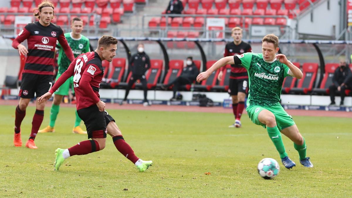 Nürnberg unterlag im Derby mit 2:3 Nürnberg unterlag im Derby mit 2:3