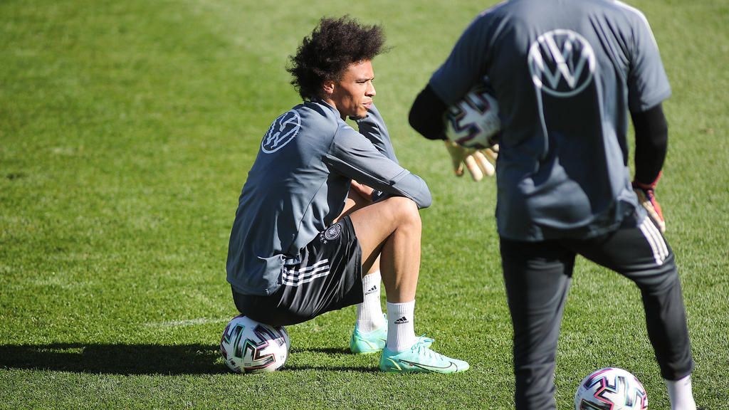 Bayern-Star Leroy Sané will es seinen Kritikern bei der EM beweisen Bayern-Star Leroy Sané will es seinen Kritikern bei der EM beweisen