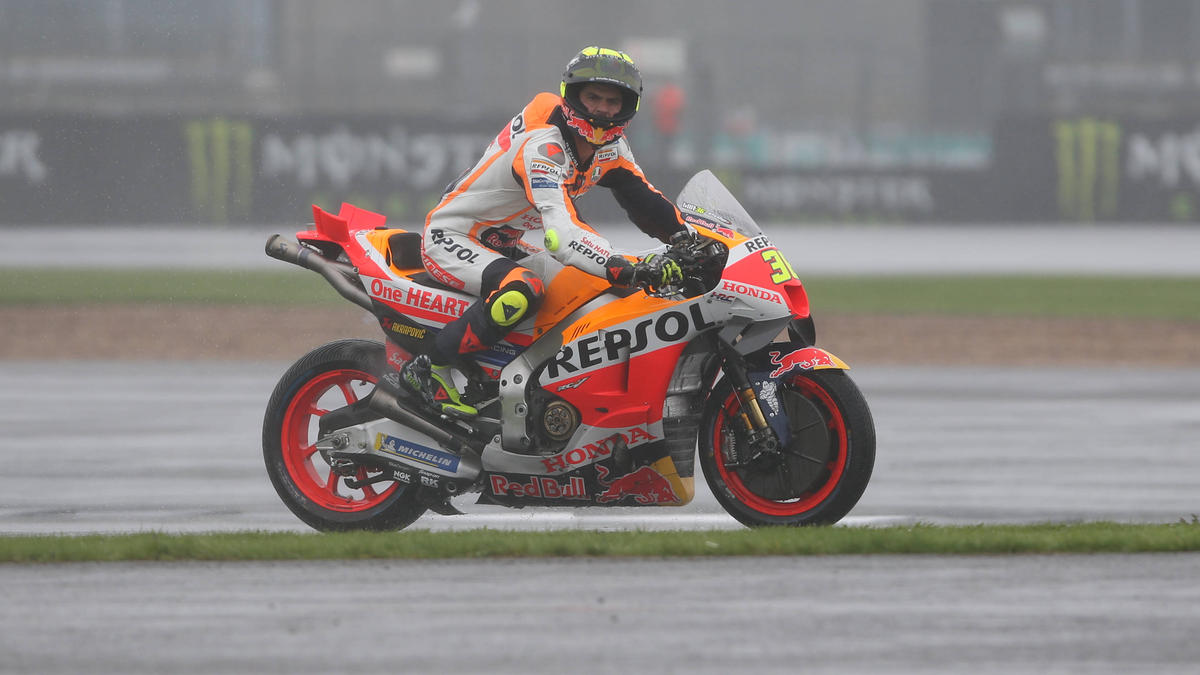 Marc Marquez kam weit abgeschlagen ins Ziel