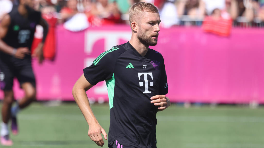 Konrad Laimer könnte beim FC Bayern demnächst in ungewohnter Rolle auf dem Platz stehen