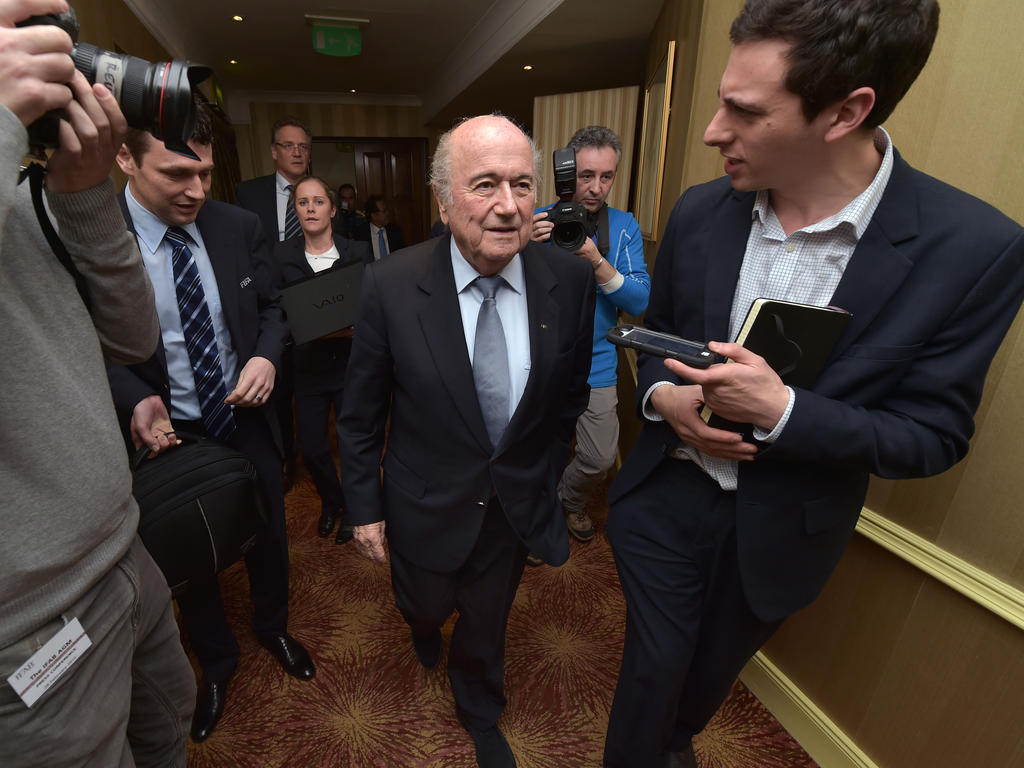 Joseph Blatter ist kein Freund von TV-Duellen