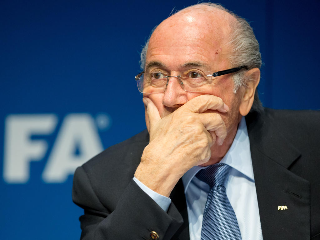 FIFA-Boss Josef Blatter kommt zum Schlichten