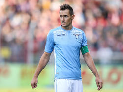 Miroslav Klose bestritt diese Saison erst fünf Liga-Spiele