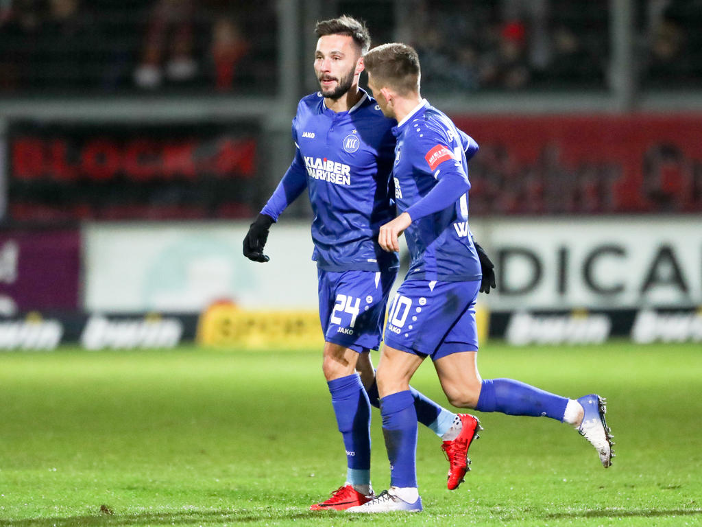 Karlsruher SC springt in der 3. Liga auf Rang vier
