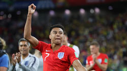 Jesse Lingard steht mit England im WM-Halbfinale