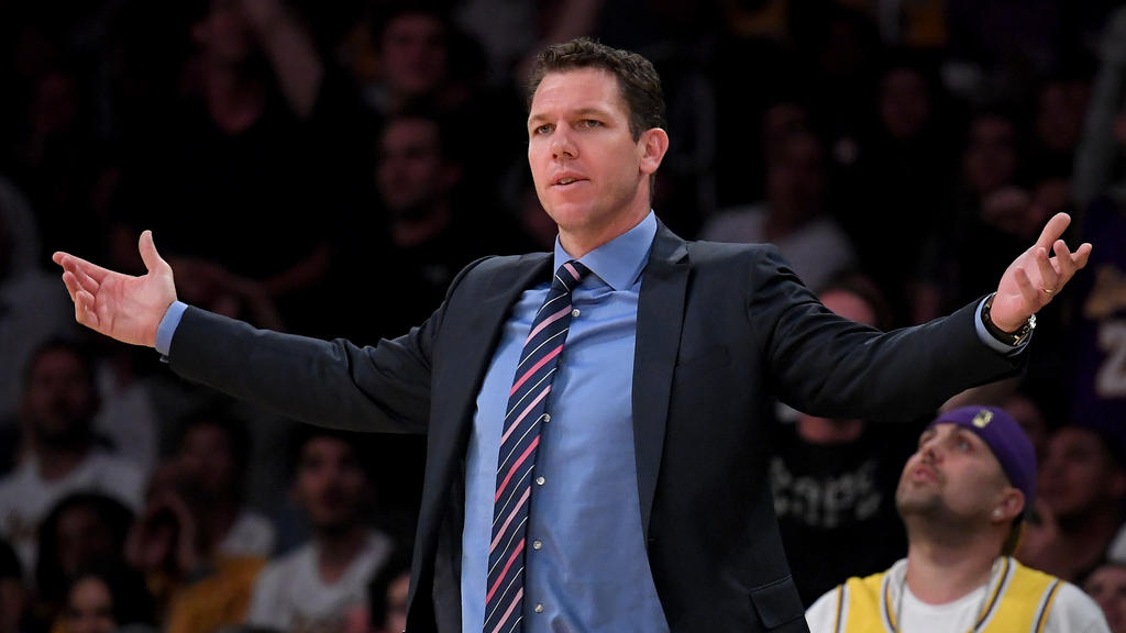 Luke Walton trainierte zuvor die Los Angeles Lakers Luke Walton trainierte zuvor die Los Angeles Lakers