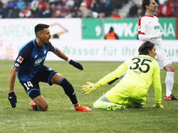 Sandro Wagner erzielte im Spiel seiner TSG Hoffenheim das 1:0
