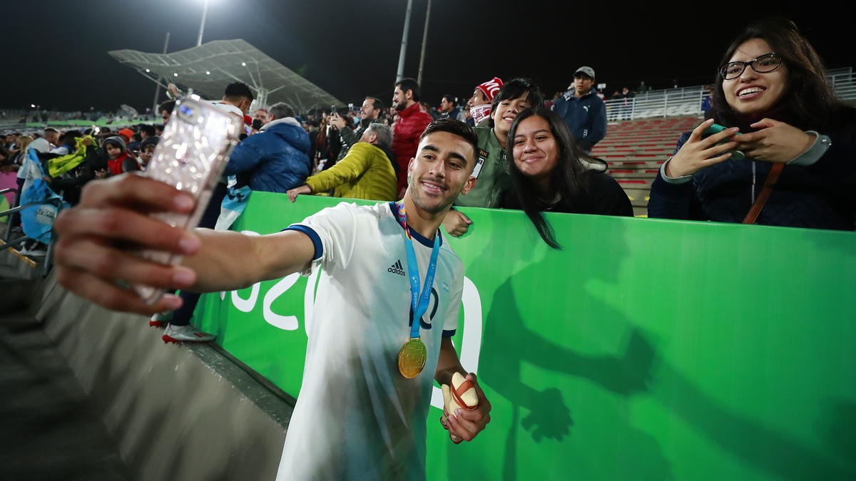 Nicolás González vom VfB Stuttgart zählt zum argentinischen Aufgebot