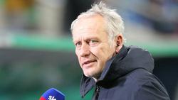 Trainer Christian Streich vom SC Freiburg warnt vor dem kommenden Gegner VfB Stuttgart