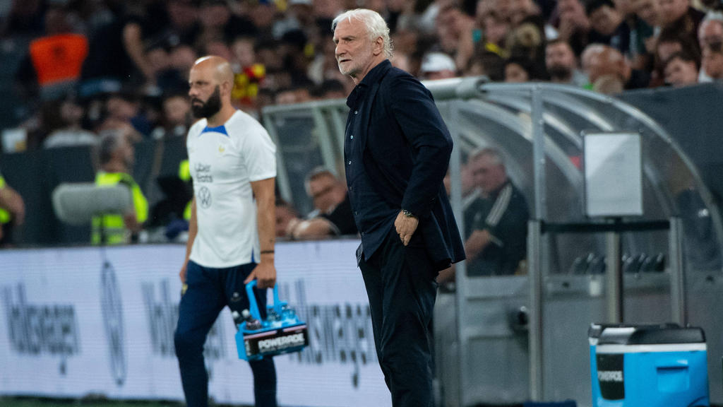 Völler übernahm für ein Spiel die Nationalmannschaft Völler übernahm für ein Spiel die Nationalmannschaft