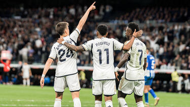 Real Madrid feiert auch gegen Alaves in der Liga