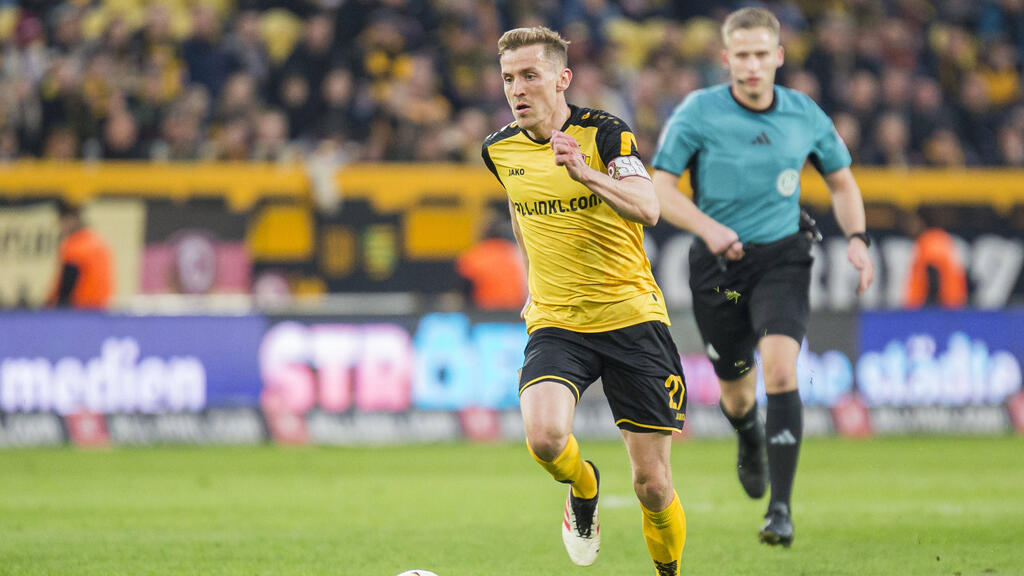Niklas Hauptmanns Einsatz für Dynamo Dresden ist wohl nicht garantiert