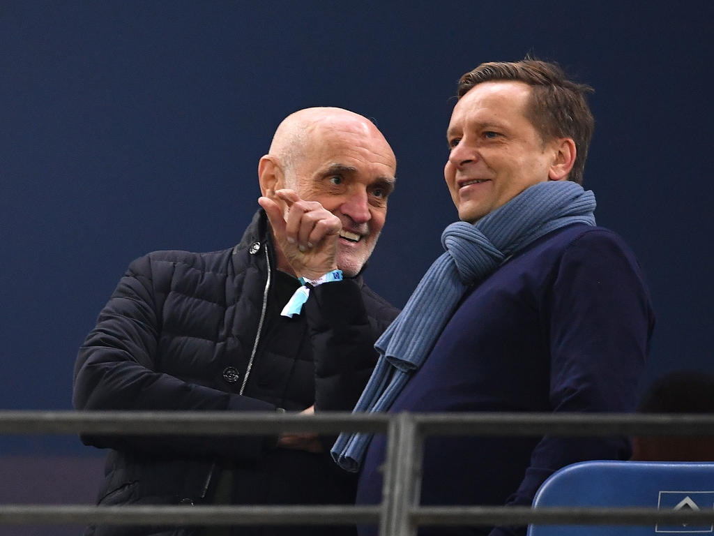 Martin Kind (l.) und Horst Heldt