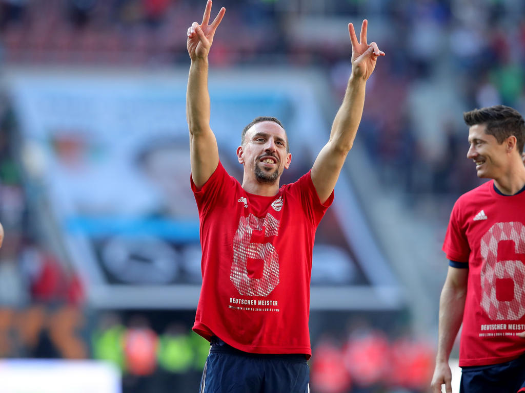 Franck Ribéry hat beim FC Bayern München verlängert