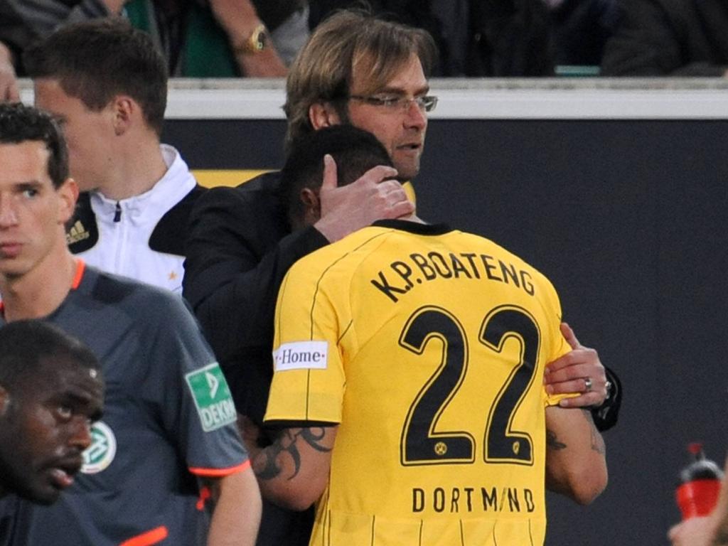 Anfang 2009 spielte Boateng für ein halbes Jahr bei Borussia Dortmund
