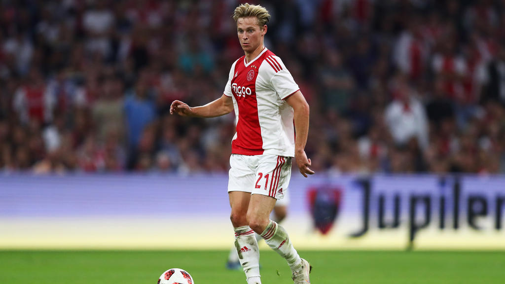 Soll beim BVB auf dem Zettel stehen: Frenkie de Jong von Ajax Amsterdam