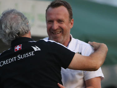 Rupert Marko mit seinem Schweizer Pendant Yves Débonnaire