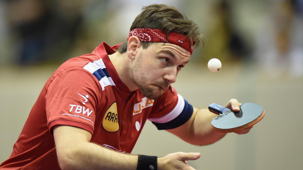 Die von Timo Boll angeführten Düsseldorfer mussten sich der TTF Ochsenhausen geschlagen geben Die von Timo Boll angeführten Düsseldorfer mussten sich der TTF Ochsenhausen geschlagen geben