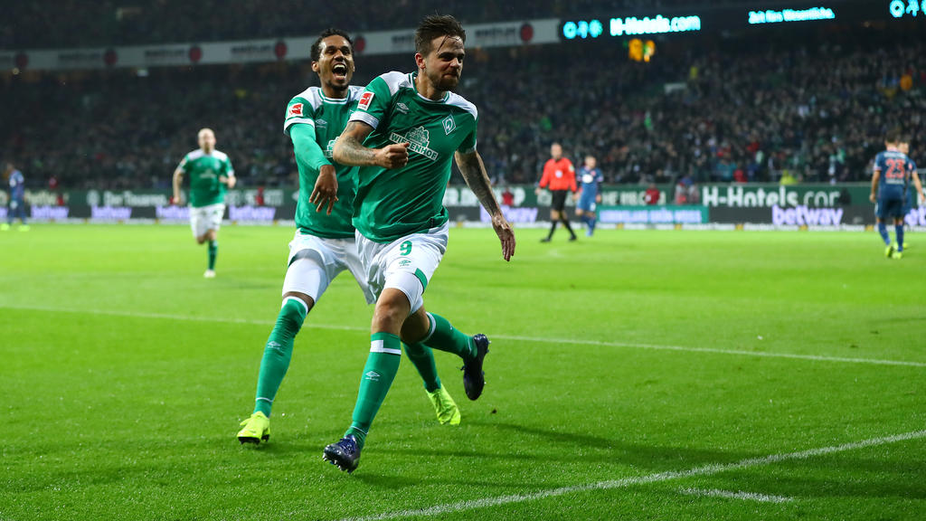 Martin Harnik sorgte für das vorentscheidende 2:1 für den SV Werder